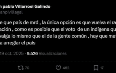 La flexibilidad del prejuicio: Racismo, realineamiento geopolítico y el espectro colonial en la Bolivia postelectoral